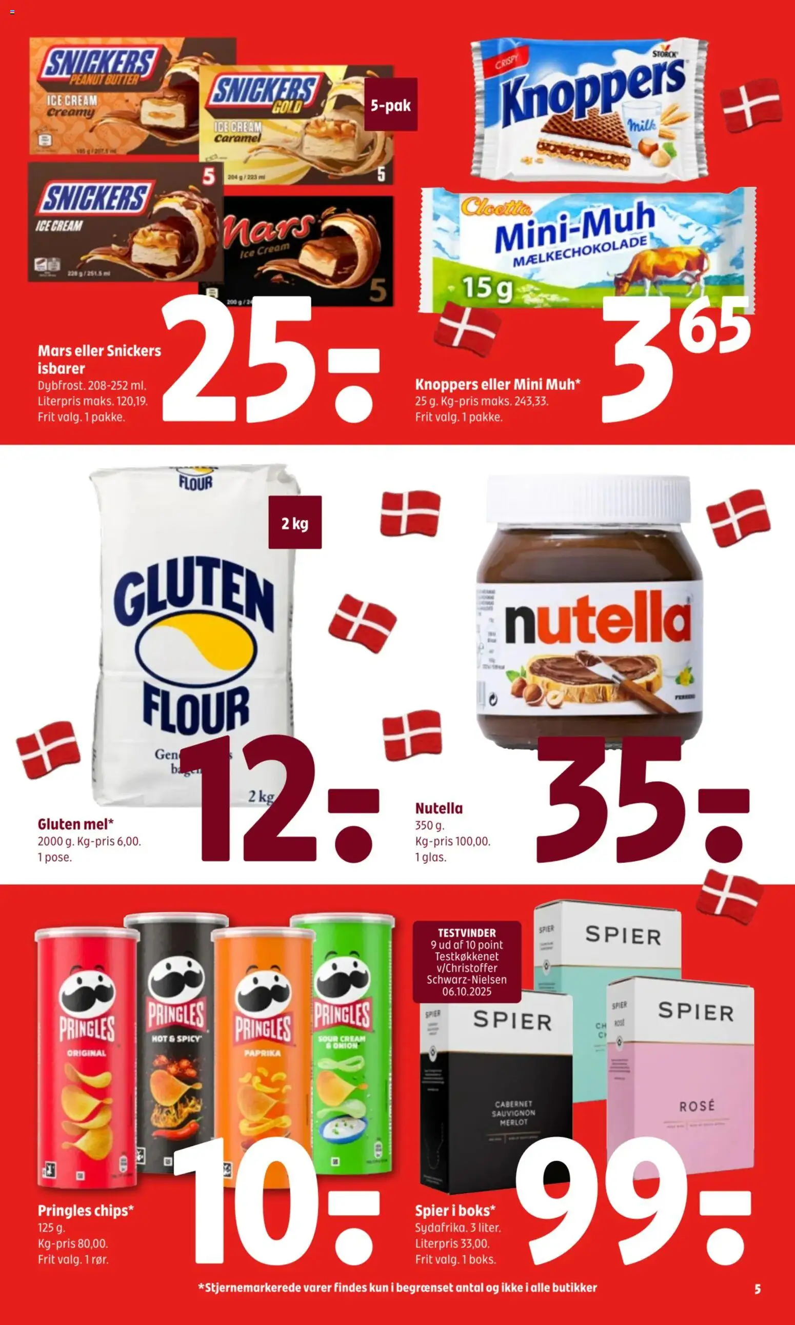 Coop 365 tilbudsavis – gyldig fra 10/09/2026 | Side: 6 | Produkter: Nutella, Paprika