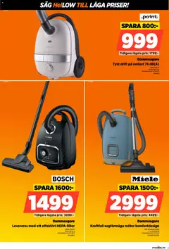 Power erbjudanden - Förhandsvisning av reklamblad från butik Power aktuell från 11.05.2026 | Sida: 3 | Produkter: Dammsugare, Såg
