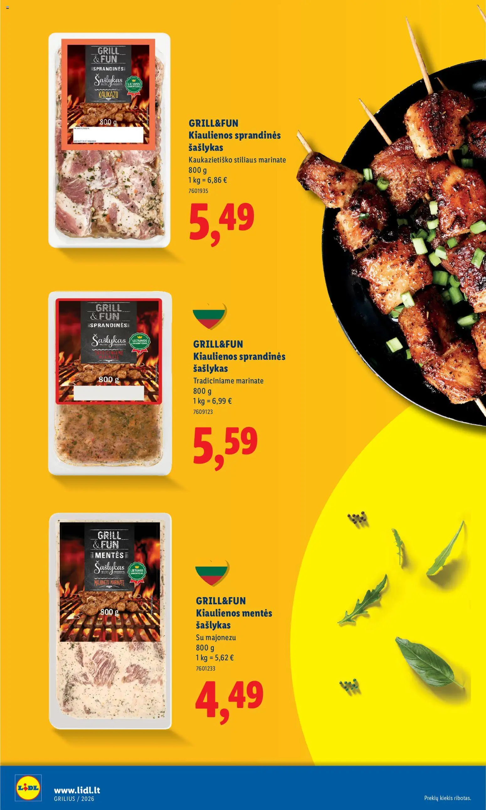 LIDL akcijos nuo 2026.04.06 | Puslapis: 14