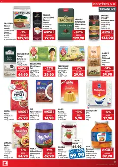Náhled letáku JACOBS KRÖNUNG Mletá káva, 500 g, (= 100 g 39,98) od 05.08.2026 | Strana: 31