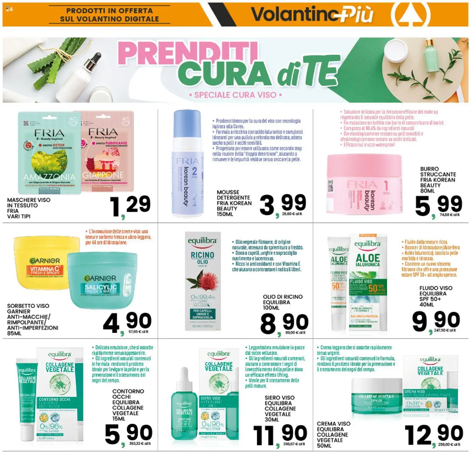 Volantino Interspar del 09/07/2026 | Pagina: 24 | Prodotti: Crema, Detergente, Burro, Cocco