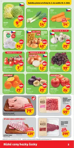 Náhled letáku MĚLNĚNÉ VEPŘOVÉ MASO DOBRÉ MASO, MĚLNĚNÉ VEPŘOVÉ MASO DOBRÉ MASO 500 g od 26.08.2026 | Strana: 2