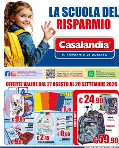 Anteprima del volantino Casalandia volantino valido a partire dal 27/08/2026