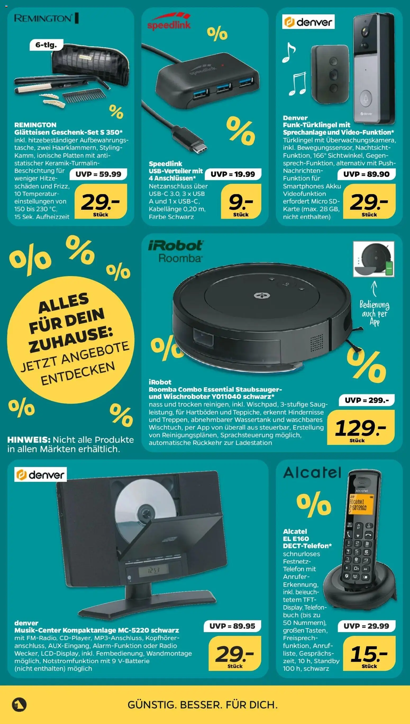Netto - Netto APS : Wochenangebote ab 10.08.2026 → Angebote nächste Woche | Seite: 22 | Produkte: USB, Staubsauger, Smartphones, Glätteisen