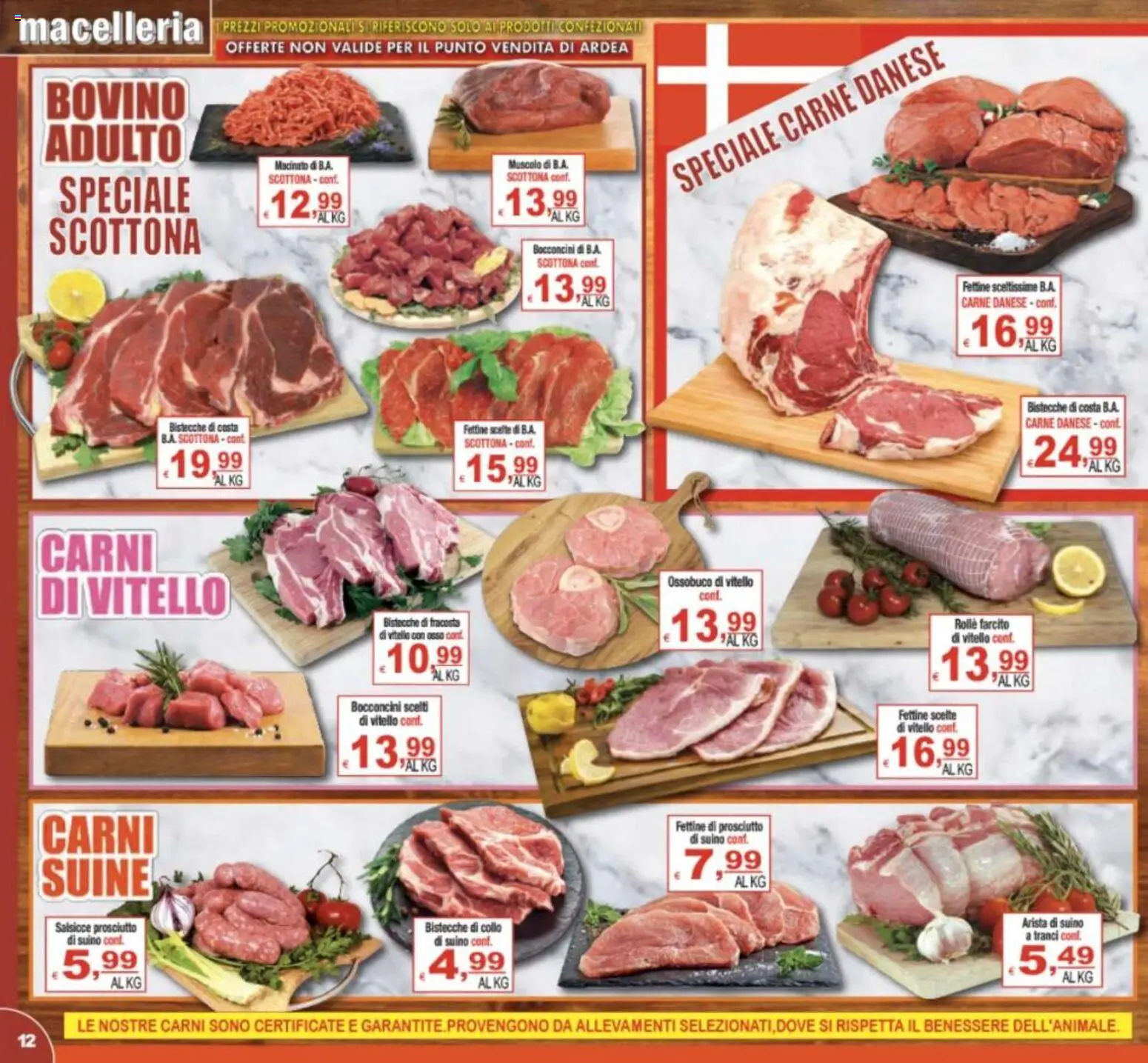 Volantino CTS del 02/09/2026 | Pagina: 12 | Prodotti: Bovino, Suino, Ossobuco, Macinato
