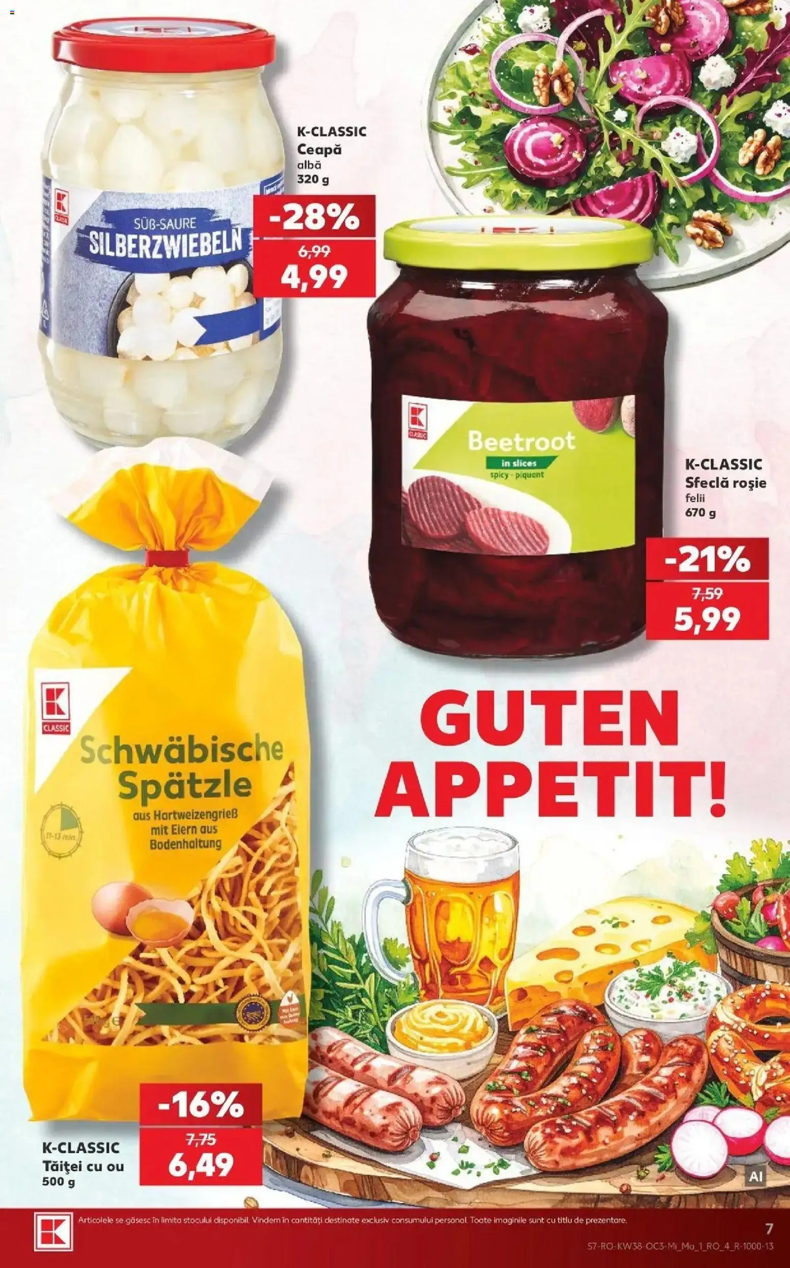 Kaufland Comarnic 16.09.2026 - Revista si Oferta | Pagină: 7 | Produse: Ceapă, Sfeclă