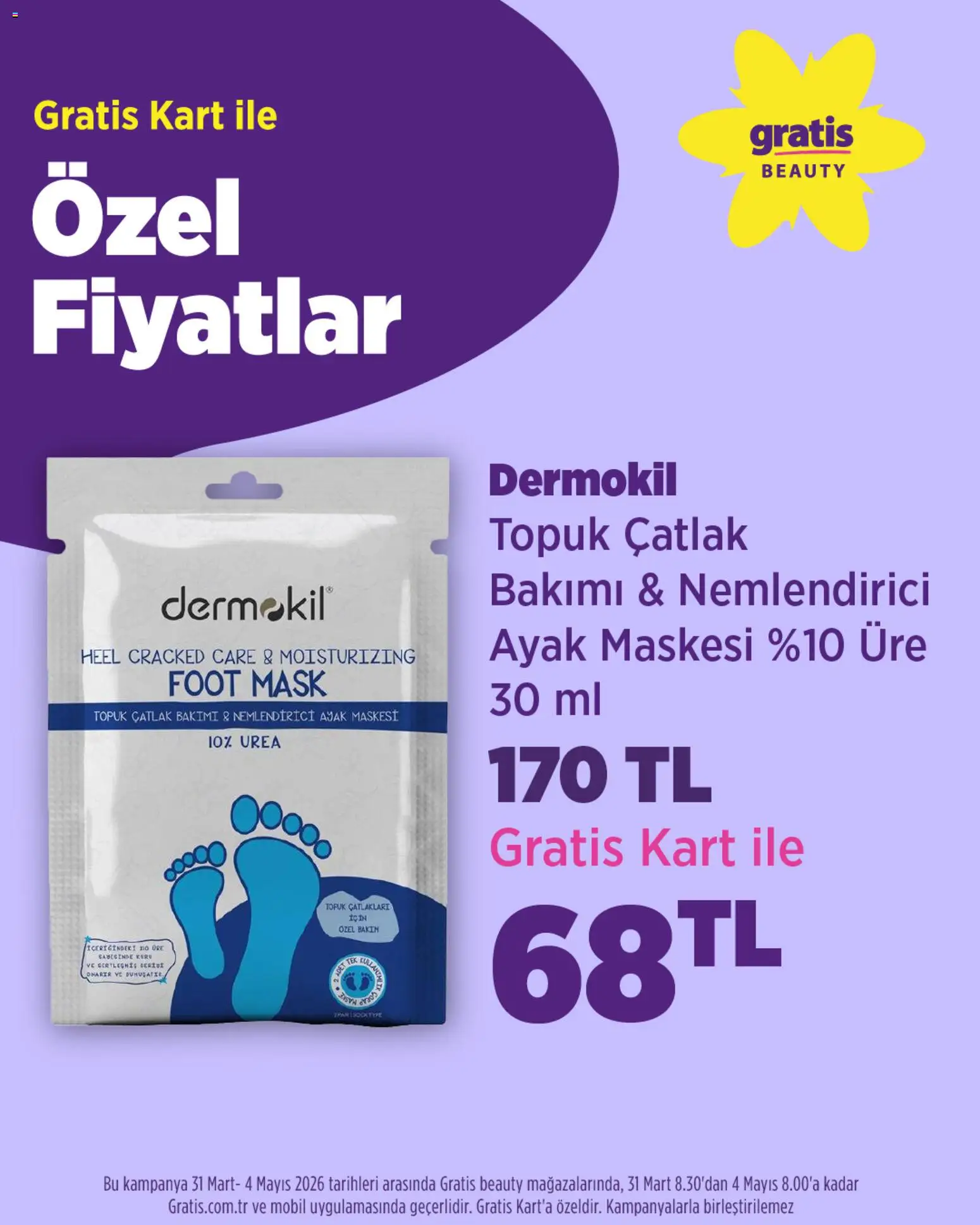 Gratis - Özel Fiyatlar - 31.03.2026 tarihinden itibaren geçerlidir | Sayfa: 1