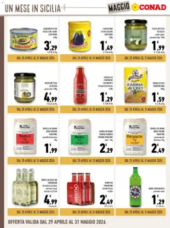 Anteprima del volantino APERITIVO TOMARCHIO, Aperitivo biondo/rosso 4x20cl valido a partire dal 29.04.2026 | Pagina: 10 | Prodotti: Birra, Pomodoro, Farina, Aperitivo