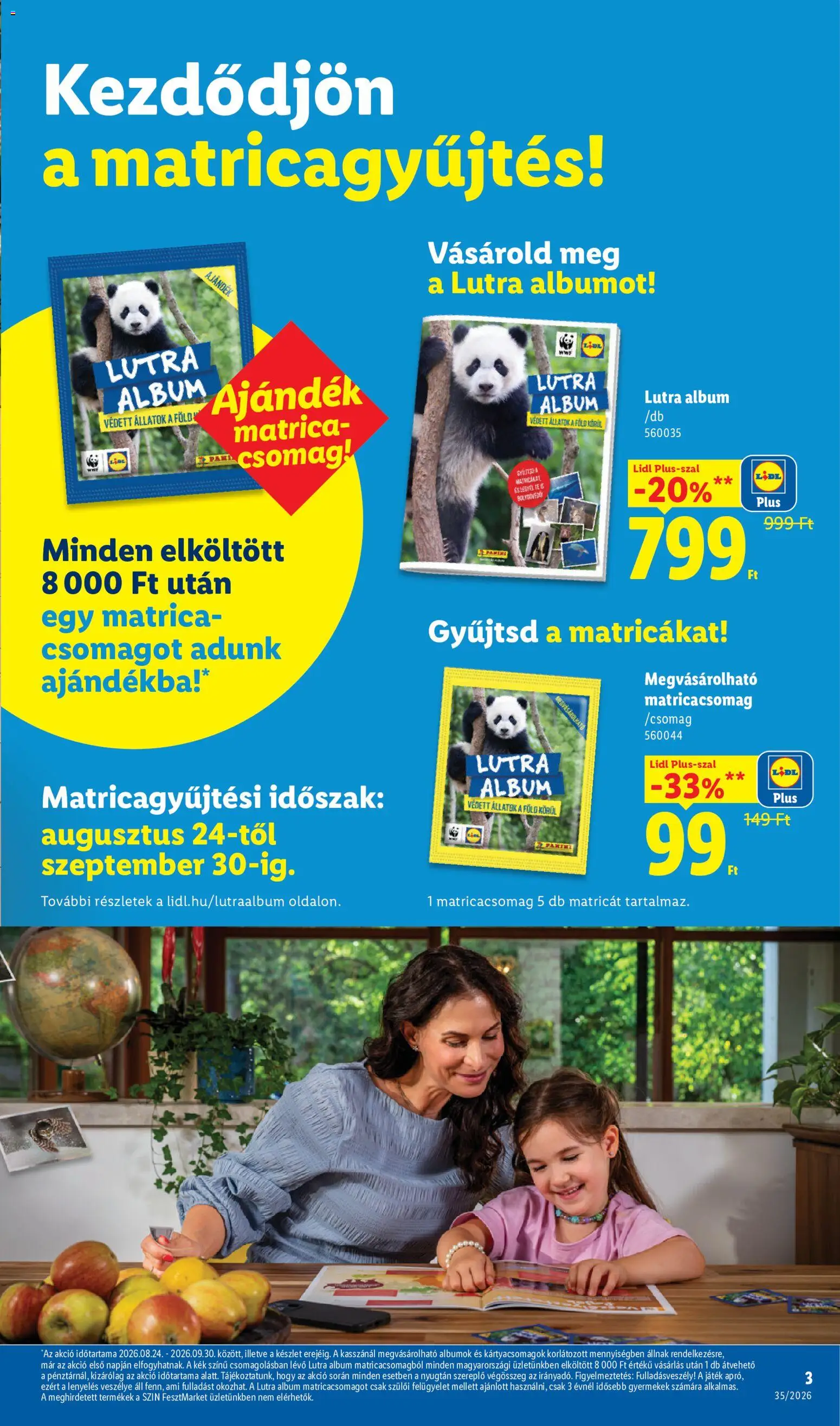 Lidl akciós ujság - amely érvényes a következő dátumtól: 2026.08.27. | Oldal: 3 | Termékek: Föld, Játék