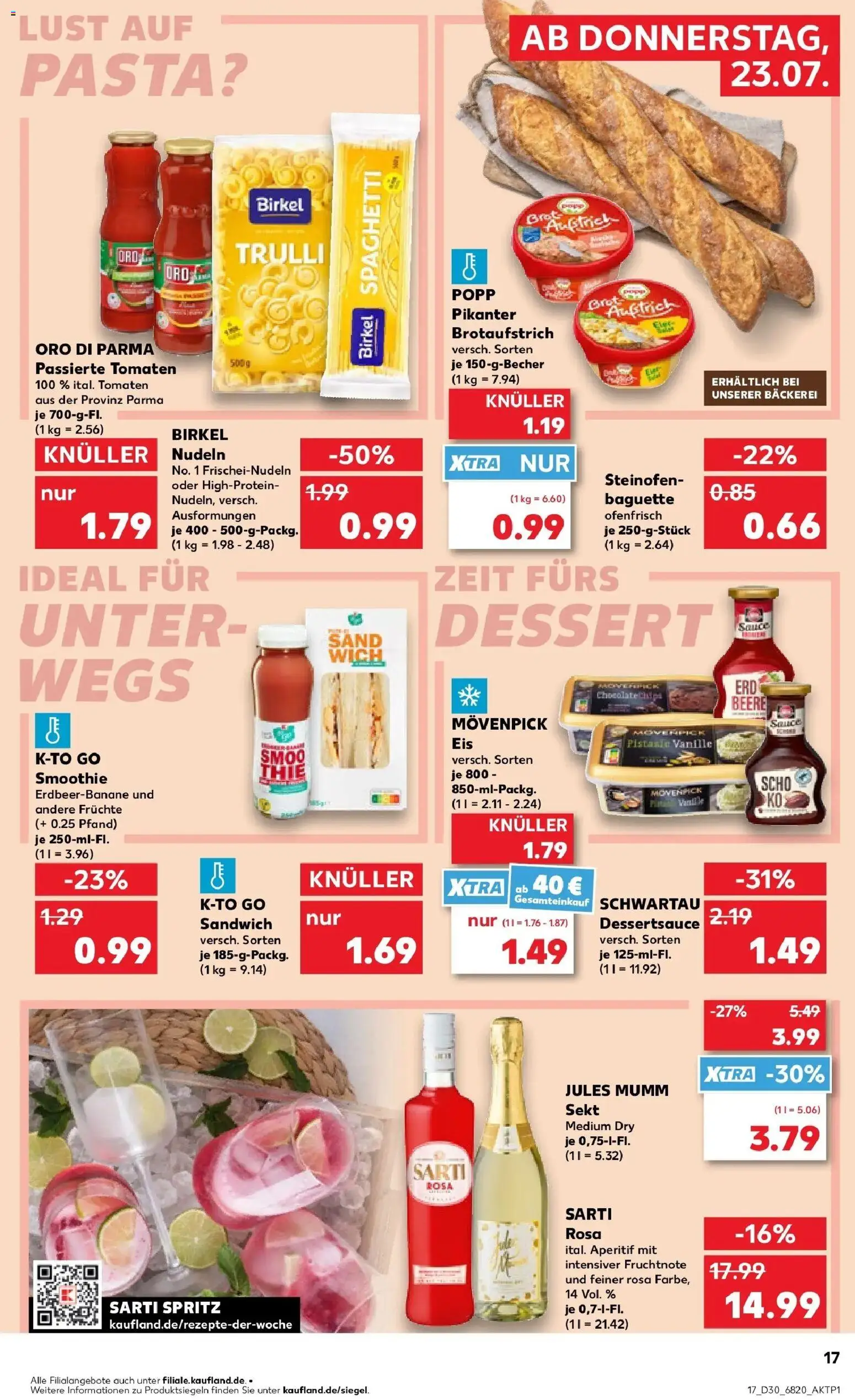 Kaufland Prospekt Zimmern Ob Rottweil – gültig ab 23.07.2026 | Seite: 17