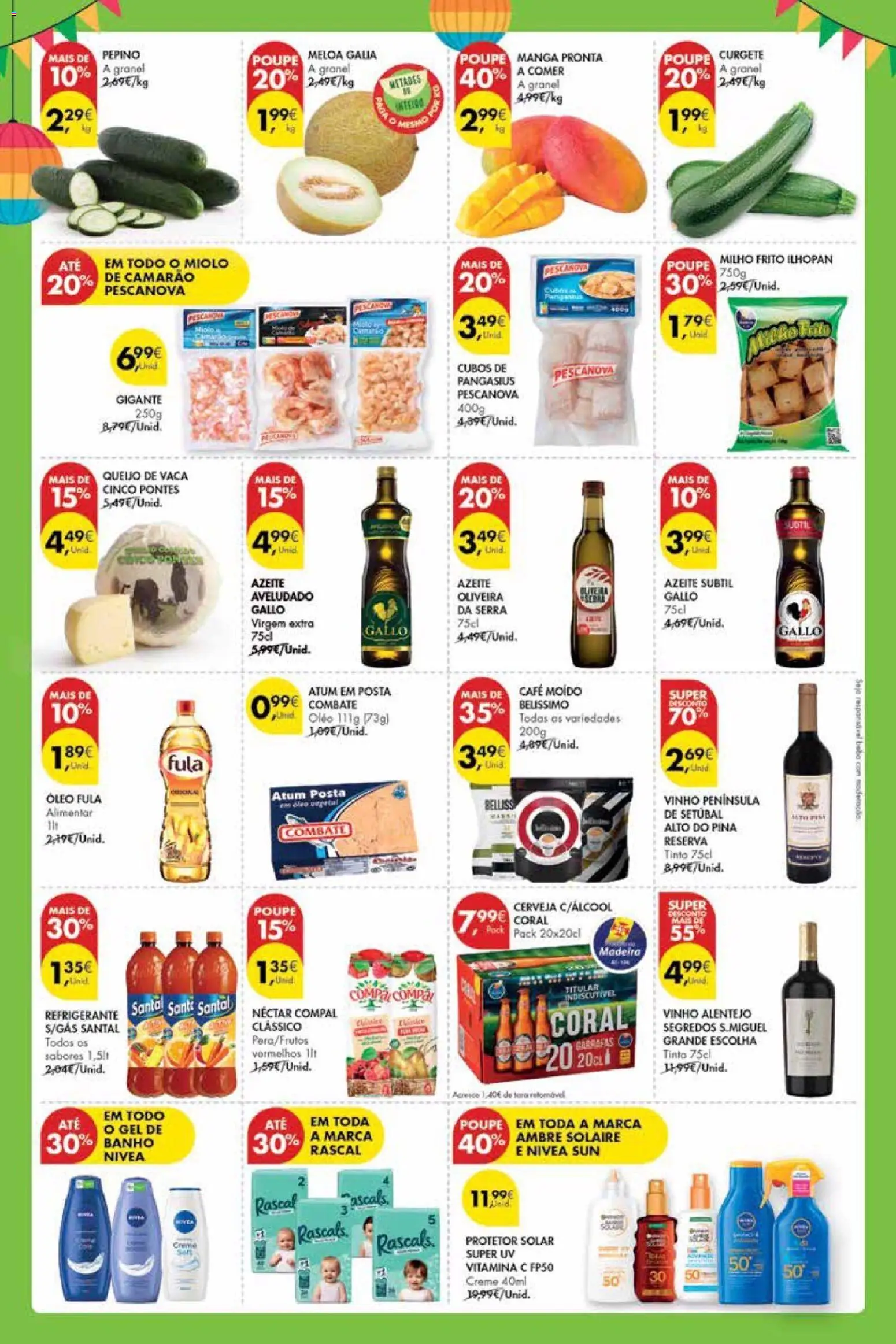 Pingo Doce Poupe este Fim de Semana Madeira │ válido de 05.06.2026 | Página: 2 | Produtos: Refrigerante, Gel de banho, Óleo, Café