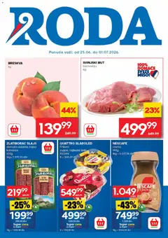 Roda katalog - pregled Roda kataloga - važi od 25.06.2026
