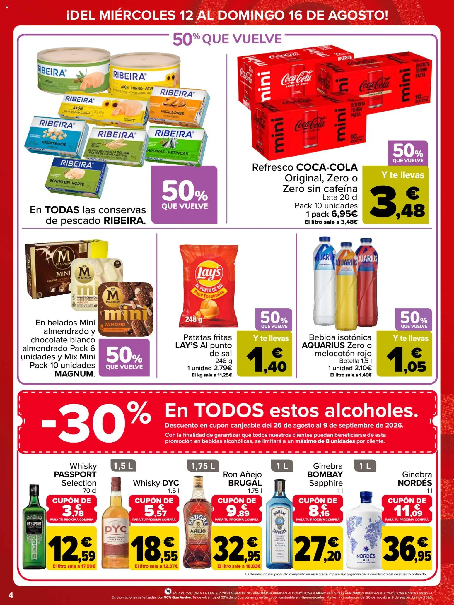 Carrefour Precio Imbatible │ válido desde el 12/08/2026 | Página: 4