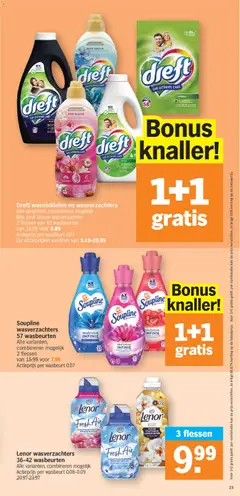 Albert Heijn Folder week / de la semaine 44 - Voorbeeld van een folder van Albert Heijn, geldig van 26/10/2026 | Pagina: 23 | Producten: Wasverzachter, Kan