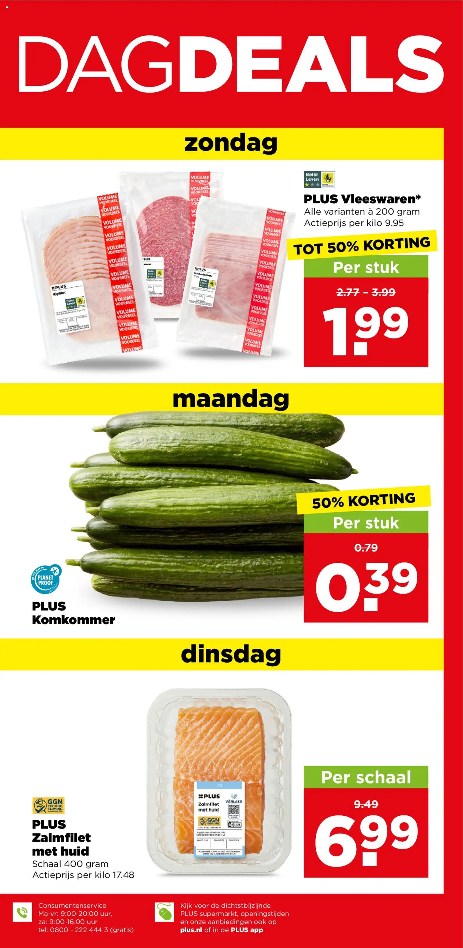 {H1} | Pagina: 32 | Producten: Komkommer, Schaal, Zalmfilet