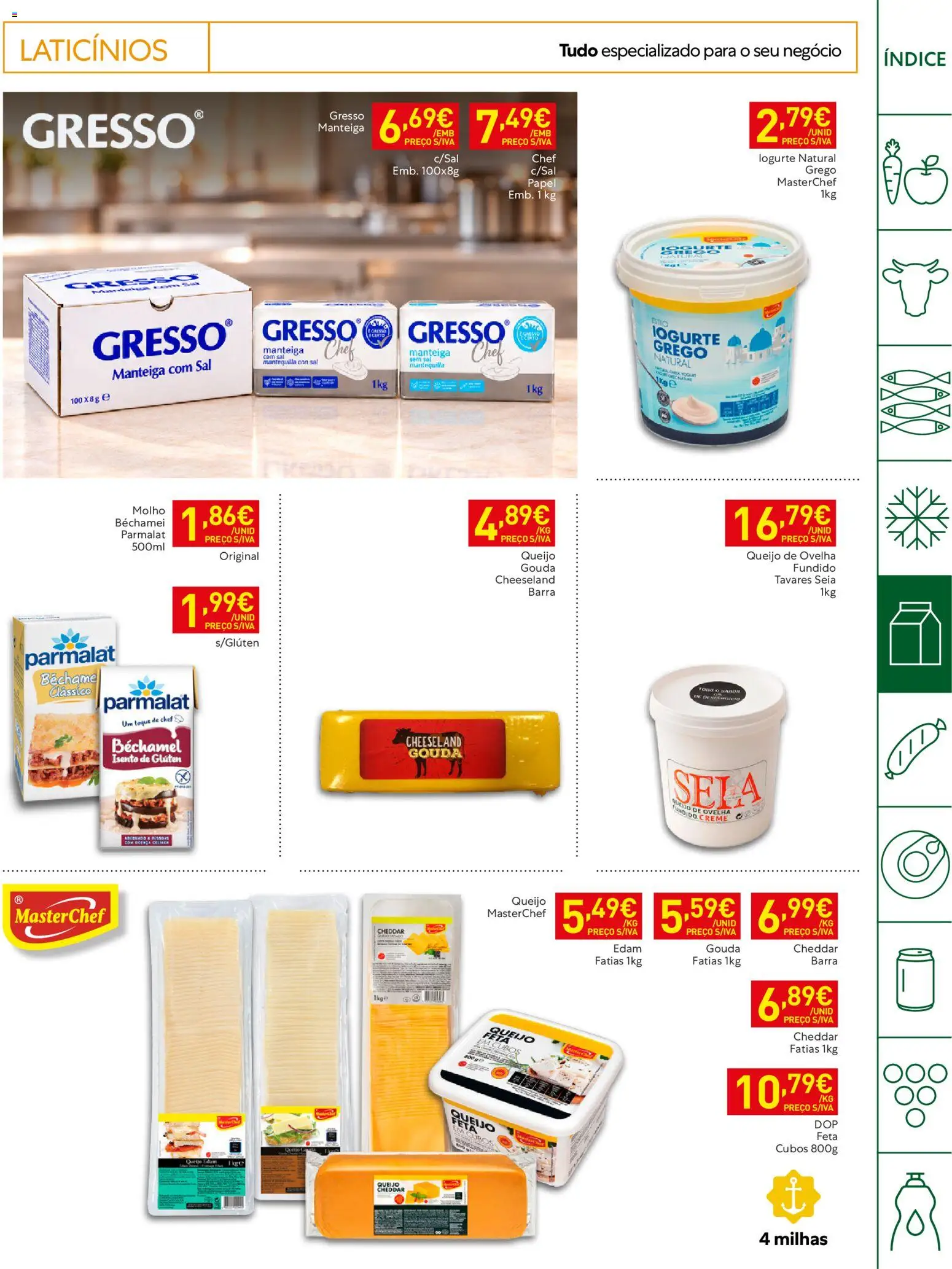 Recheio Horeca Madeira │ válido de 29/09/2026 | Página: 11 | Produtos: Queijo, Iogurte, Cheddar, Queijo Cheddar