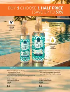 Preview of AVON - Offers valid from 01/08/2026 | Page: 167 | Products: Bath, Shower, Oil