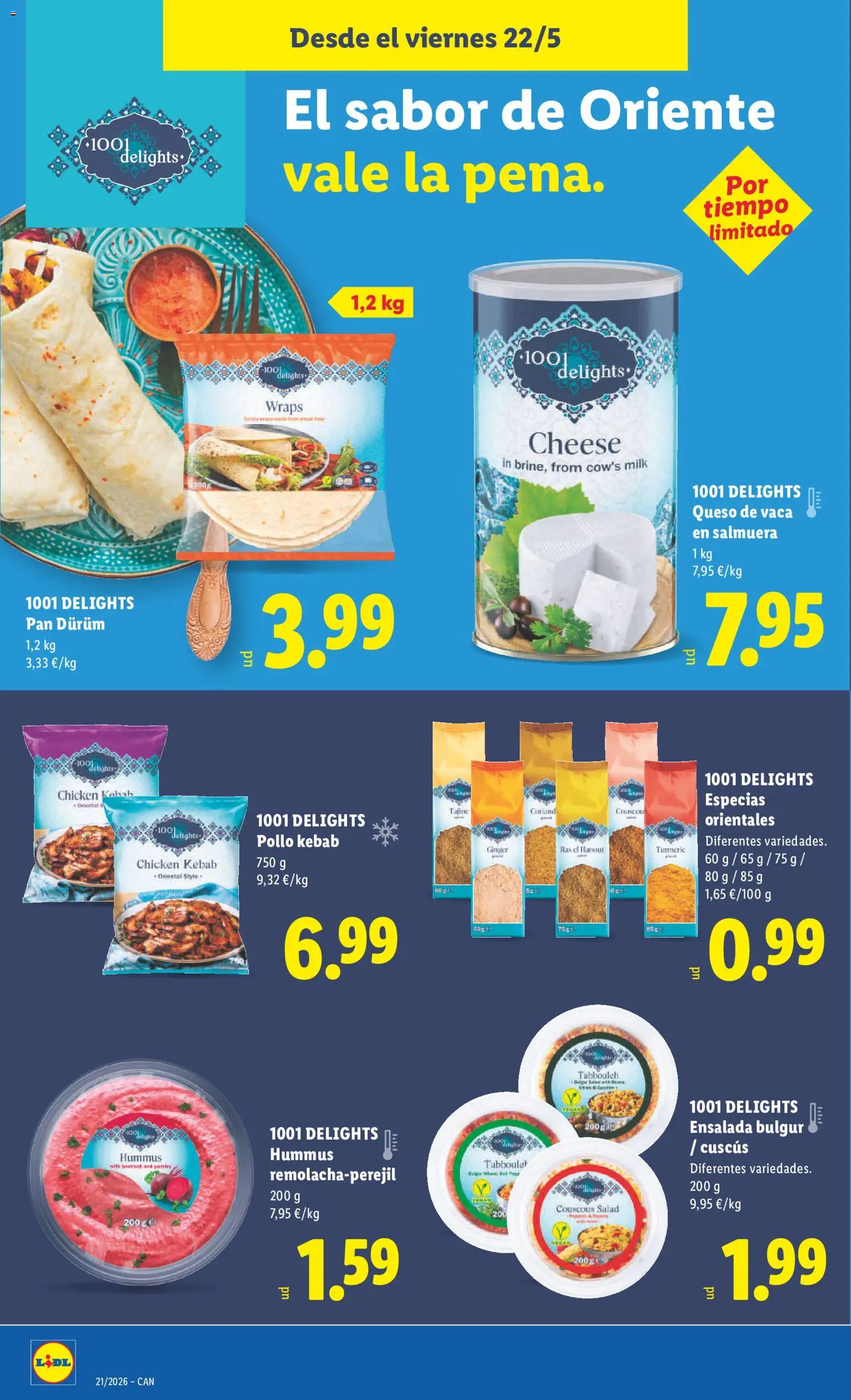 Lidl folleto │ válido desde el 18.05.2026 | Página: 30 | Productos: Queso de vaca, Queso, Pan, Ensalada