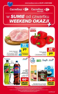 Pogląd oferty "Carrefour gazetka - Weekend okazji" - ważna od 23.07.2026