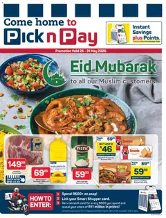 Pick n Pay specials catalogue – valid from 25.05.2026