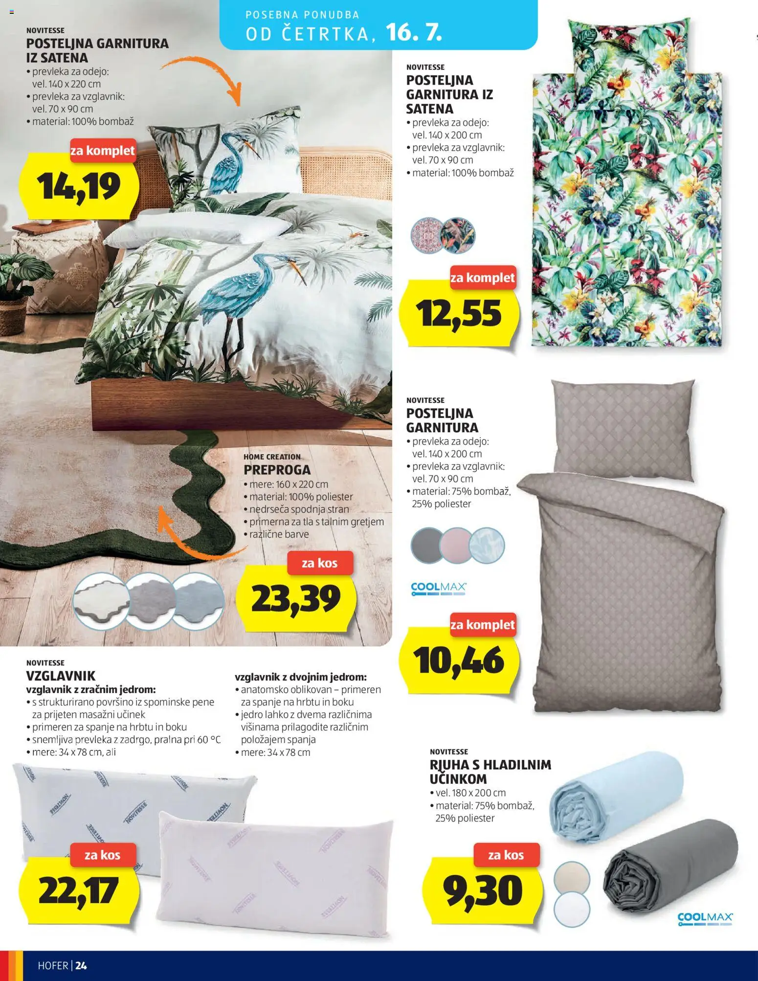 Hofer SI katalog | vrijedi od 08.07.2026 | Stranica: 24