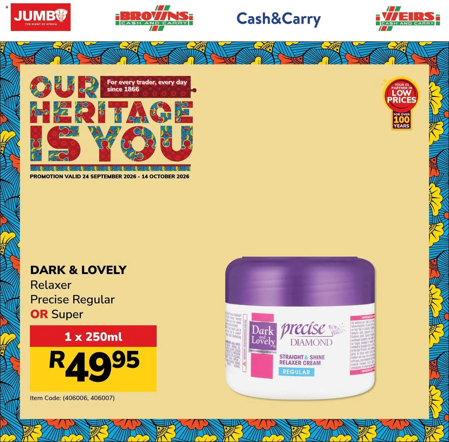 New Jumbo catalogue – valid from 08/10/2026 | Page: 3 | Products: Alcohol, Cream, Relaxer