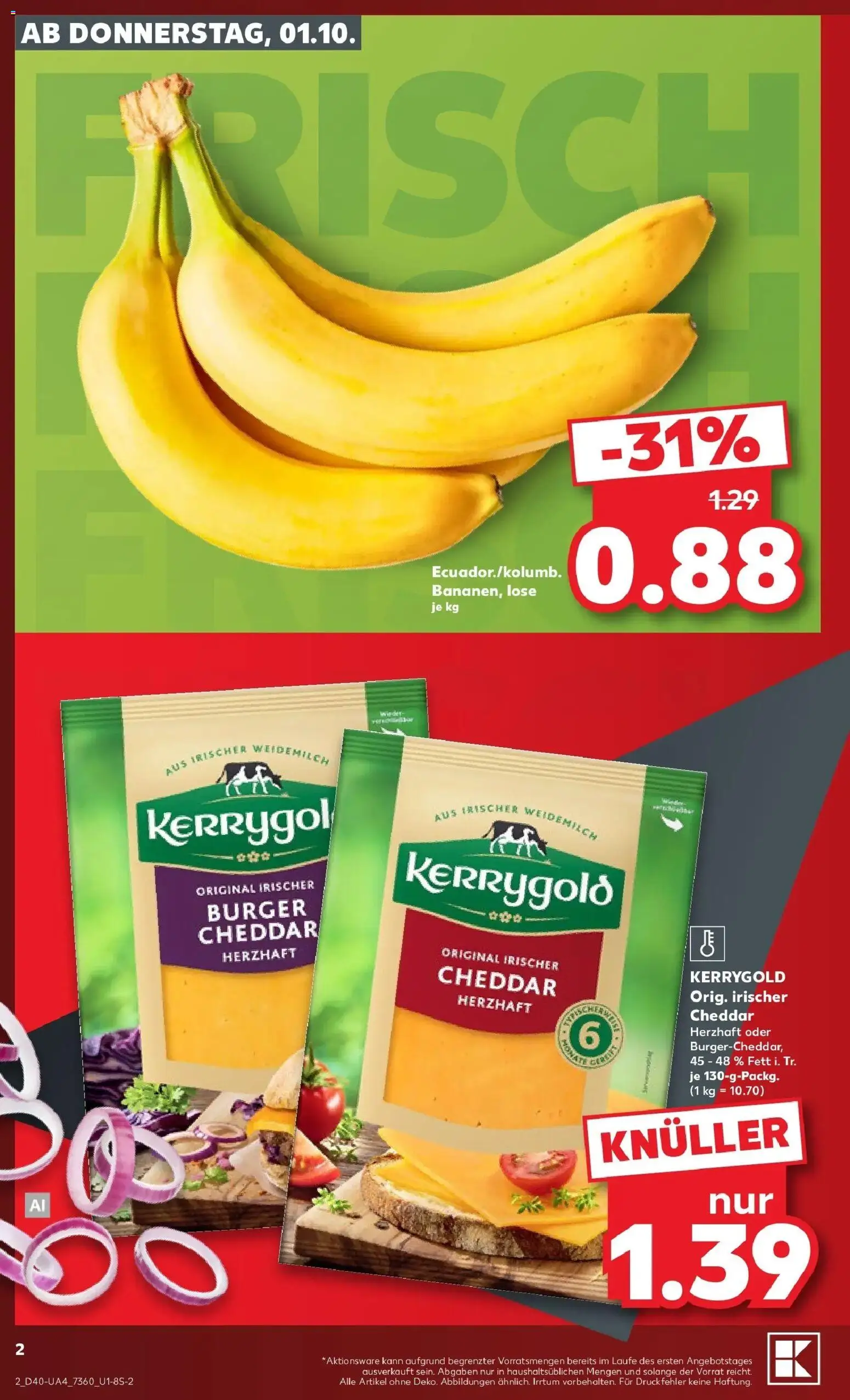 Prospekt Kaufland ab 28.09.2026 » Angebote Online zum Blättern | Seite: 12 | Produkte: Burger