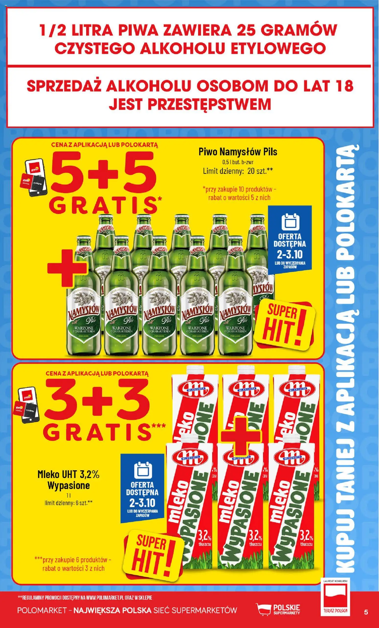 POLOmarket gazetka - Kupuj taniej od 30.09.2026 | Strona: 5