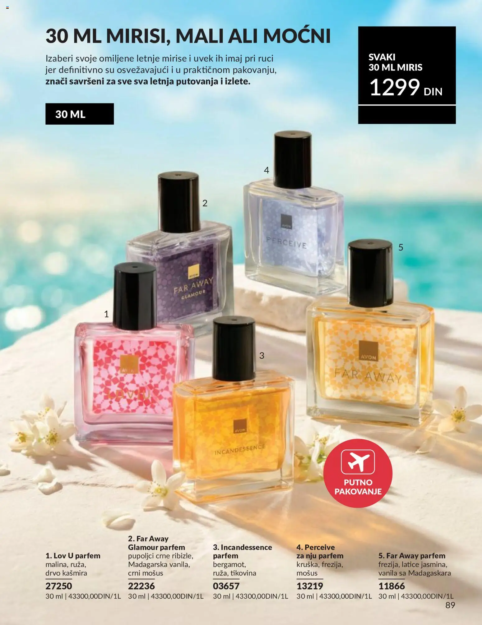 AVON katalog - važi od 01.06.2026 | Strana: 89 | Proizvode: Miris, Parfem, Pakovanje