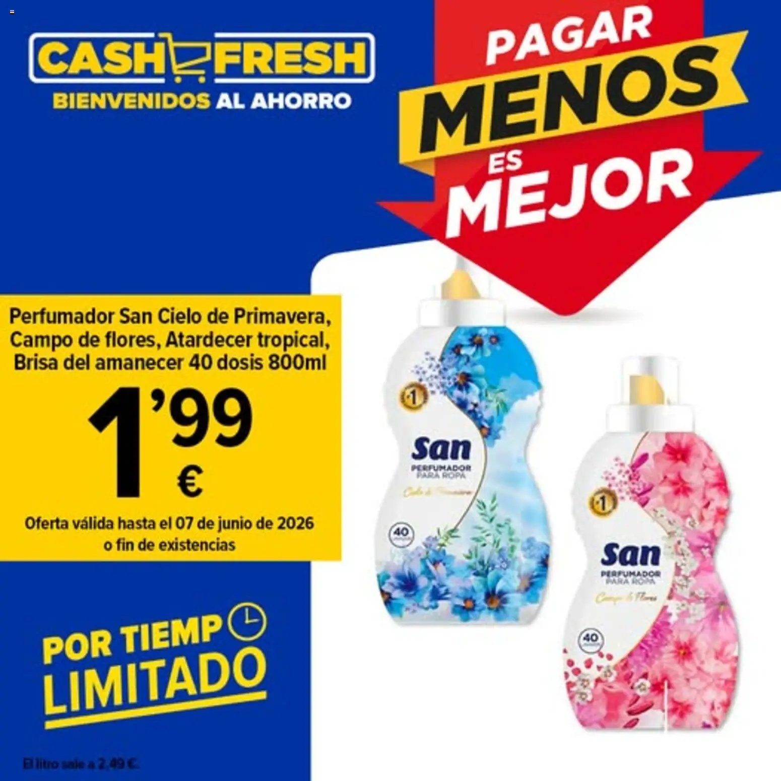 Cash Fresh folleto │ válido desde el 01.06.2026 | Página: 1 | Productos: Ropa