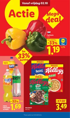 FANTA, FANTA ZERO of SPRITE, 1,5 l - Voorbeeld van een folder van Lidl, geldig van 28-09-2026 | Pagina: 25