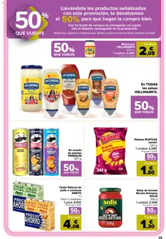 Vista previa Salsa de tomate Receta Artesana SOLÍS, Salsa de tomate Receta Artesana SOLÍS 350 g válido desde el 26/08/2026 | Página: 27