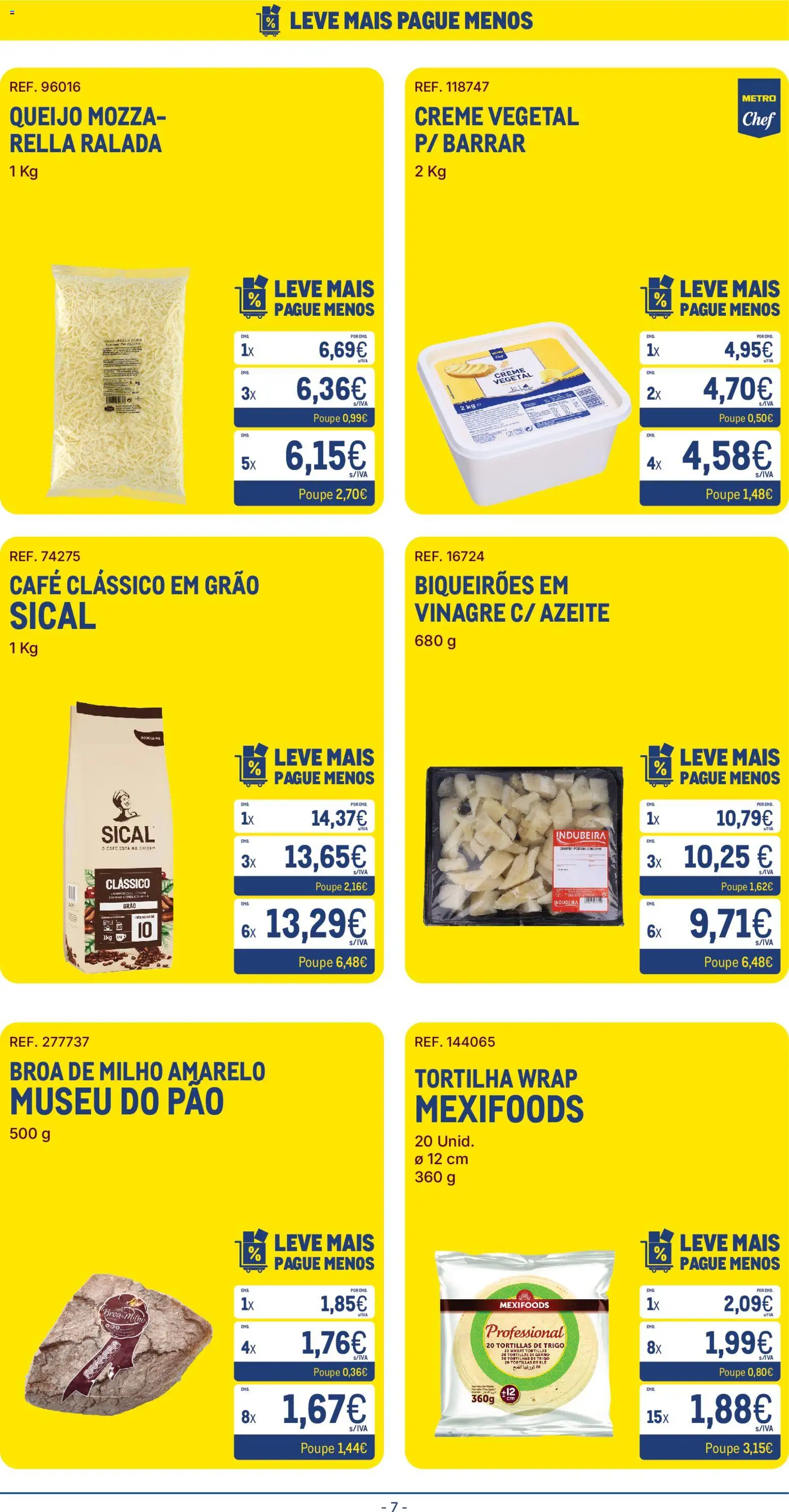Makro folheto │ válido de 11/08/2026 | Página: 7 | Produtos: Creme vegetal, Azeite, Queijo, Creme