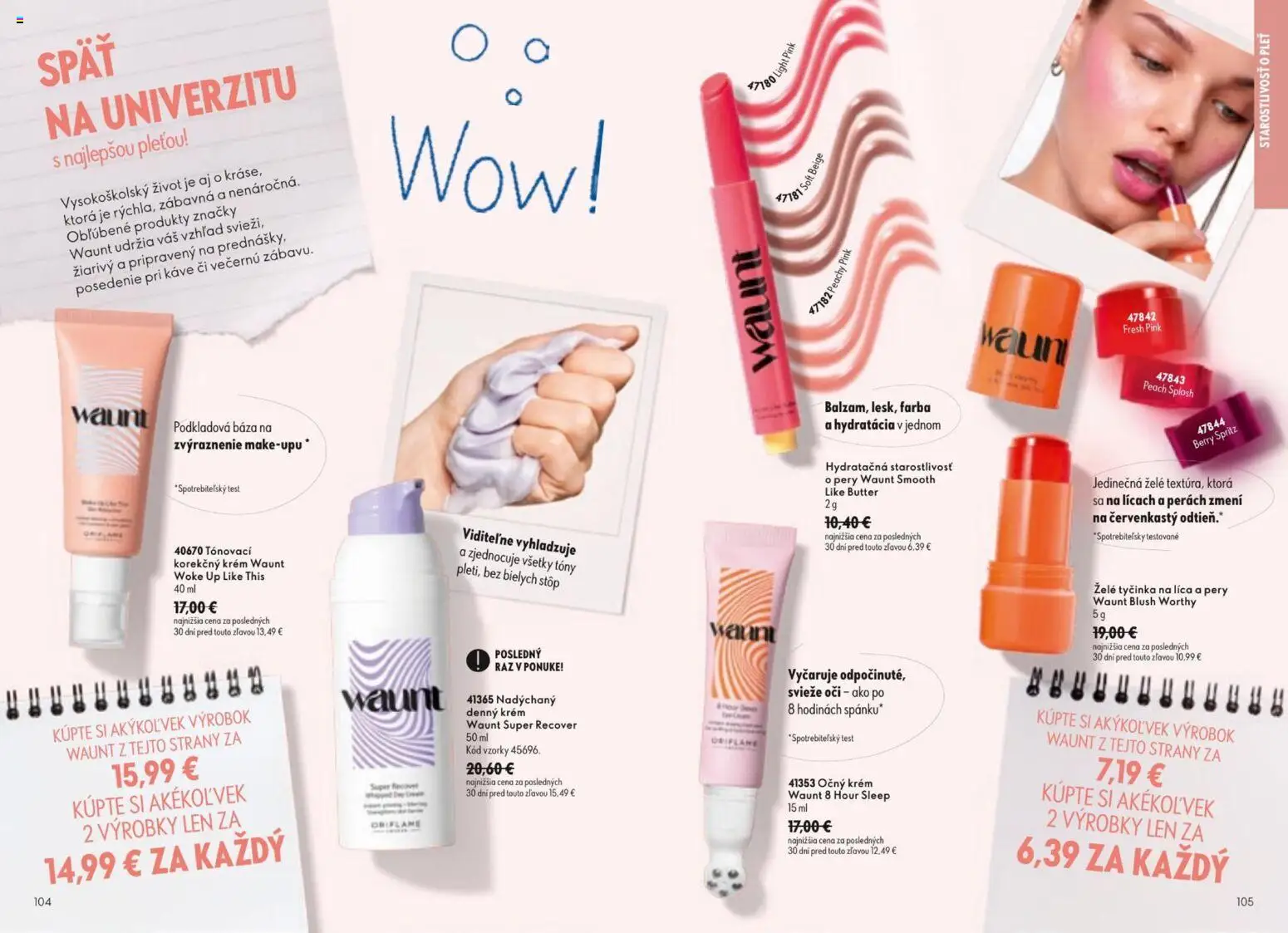 Nové Oriflame akcie – leták je platný od 19.08.2026 | Strana: 53 | Produkty: Krém