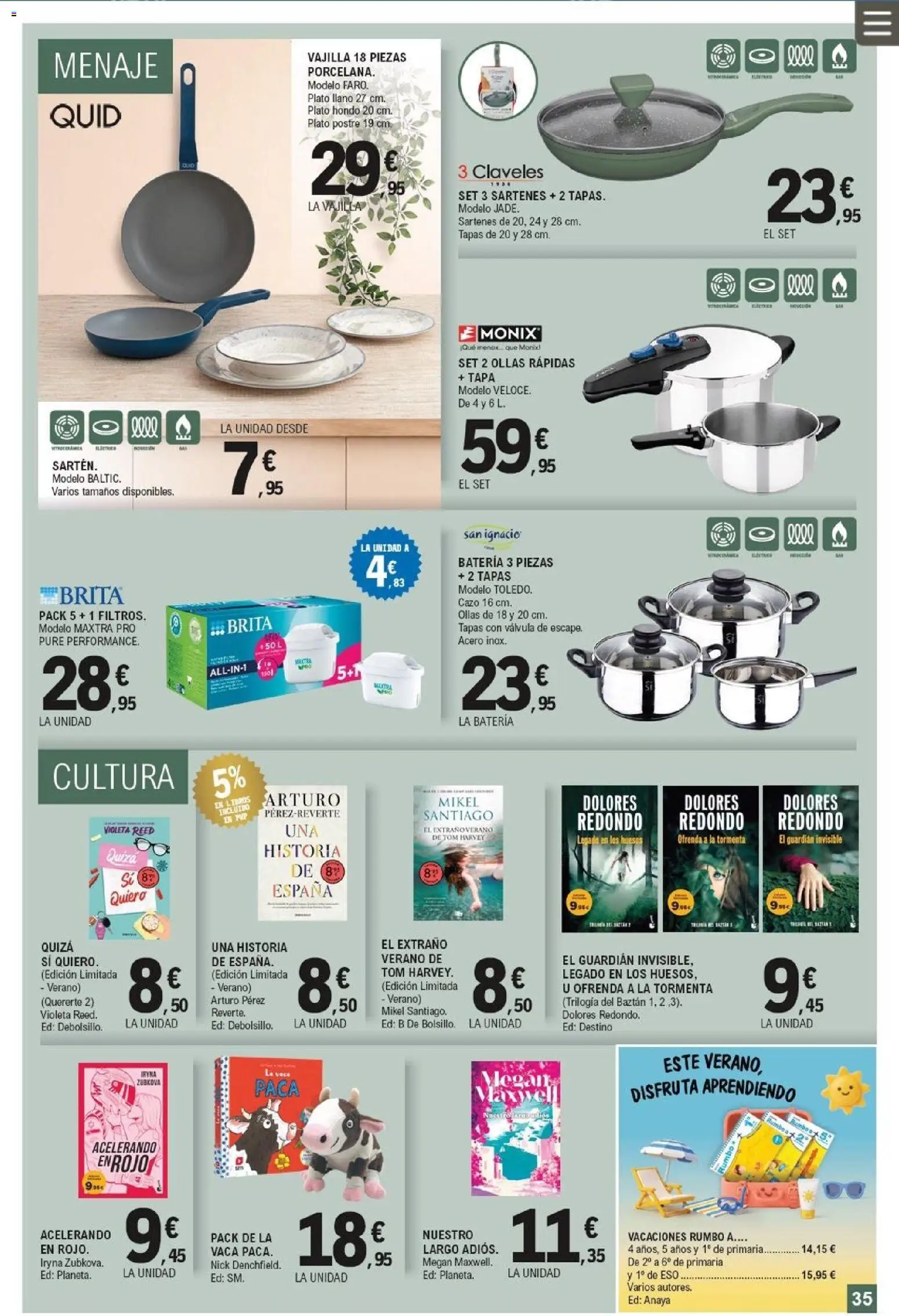 E.Leclerc Miranda de Ebro │ válido desde el 01/07/2026 | Página: 35 | Productos: Βρεφικό κρεβάτι, Batería