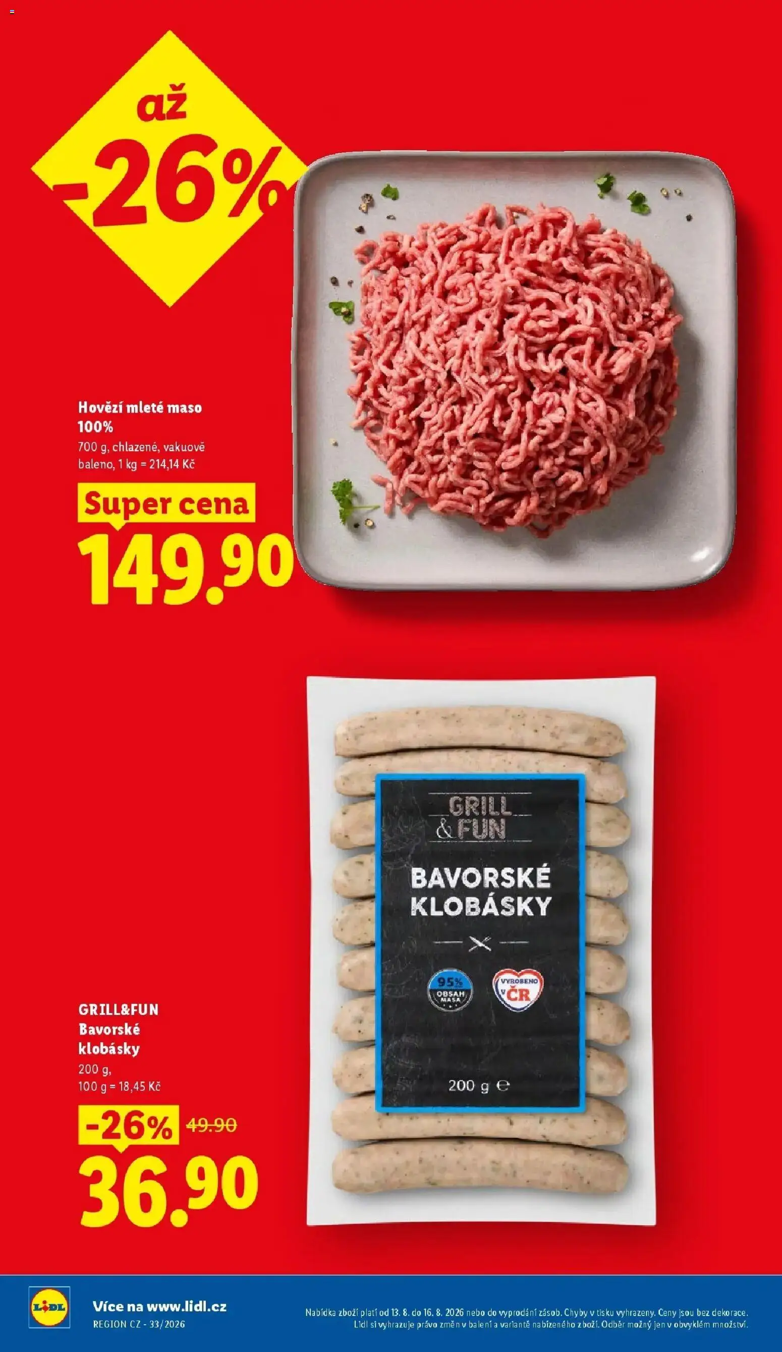 Lidl leták od 13.08.2026 - Nový akční leták | Strana: 8