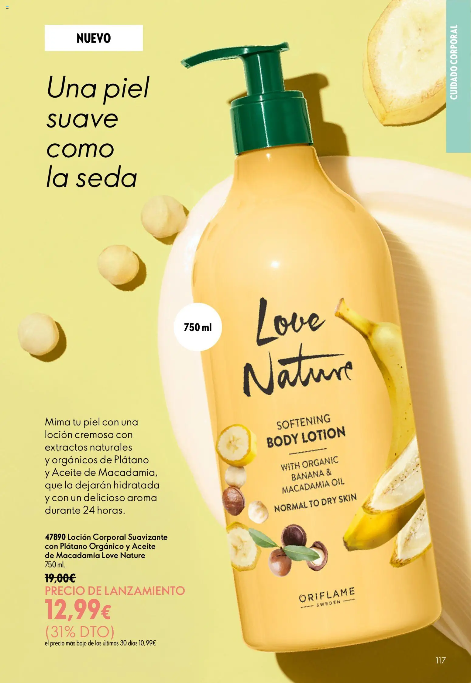 Oriflame - Catálogo Campaña 9 │ válido desde el 24/06/2026 | Página: 117 | Productos: Loción corporal, Aceite, Suavizante, Body