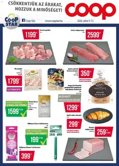 COOP akciós újság - amely érvényes a következő dátumtól: 2026.07.09.