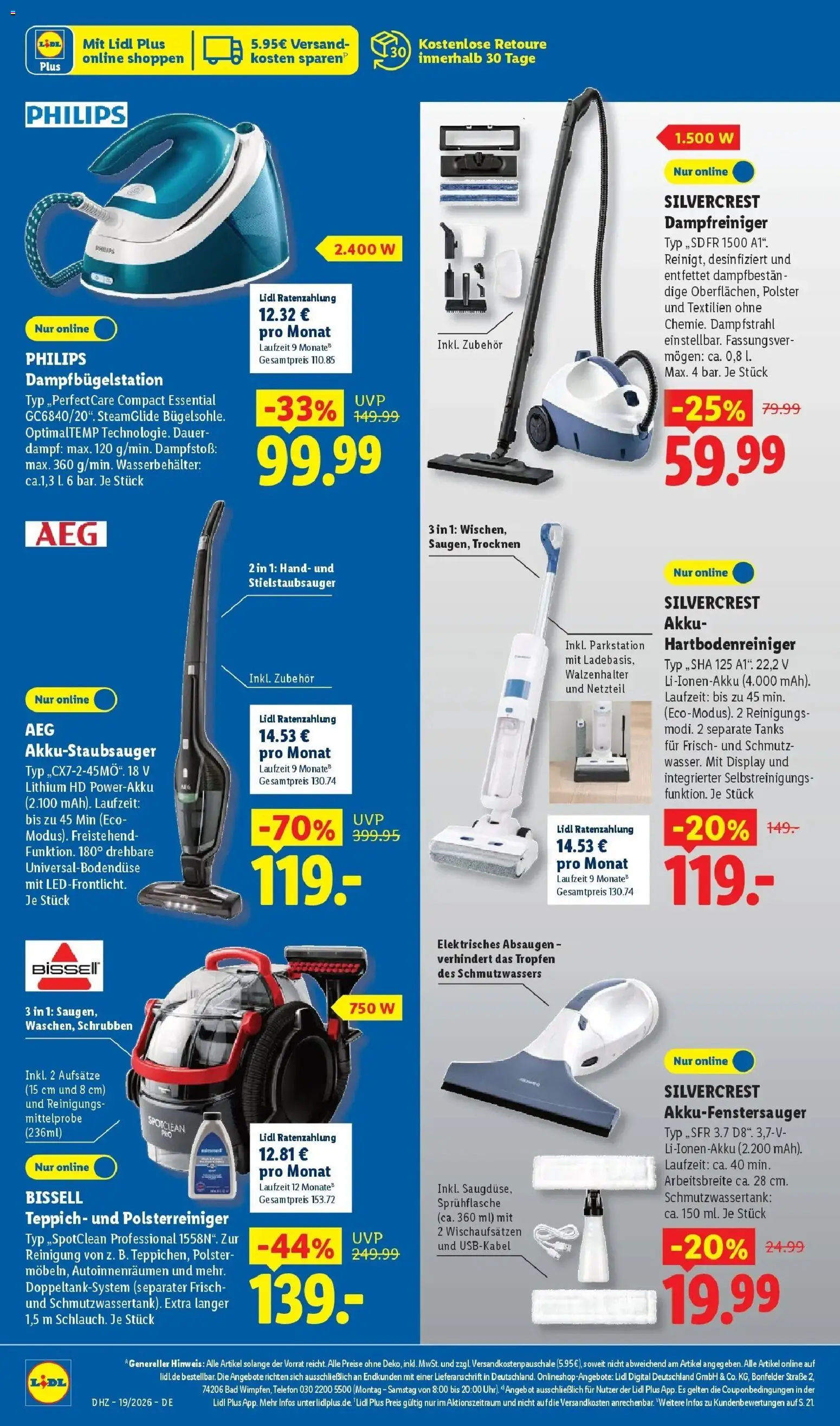 Lidl Prospekt Mahlow – gültig ab 04.05.2026 | Seite: 38 | Produkte: Philips, Bad, Netzteil, Telefon