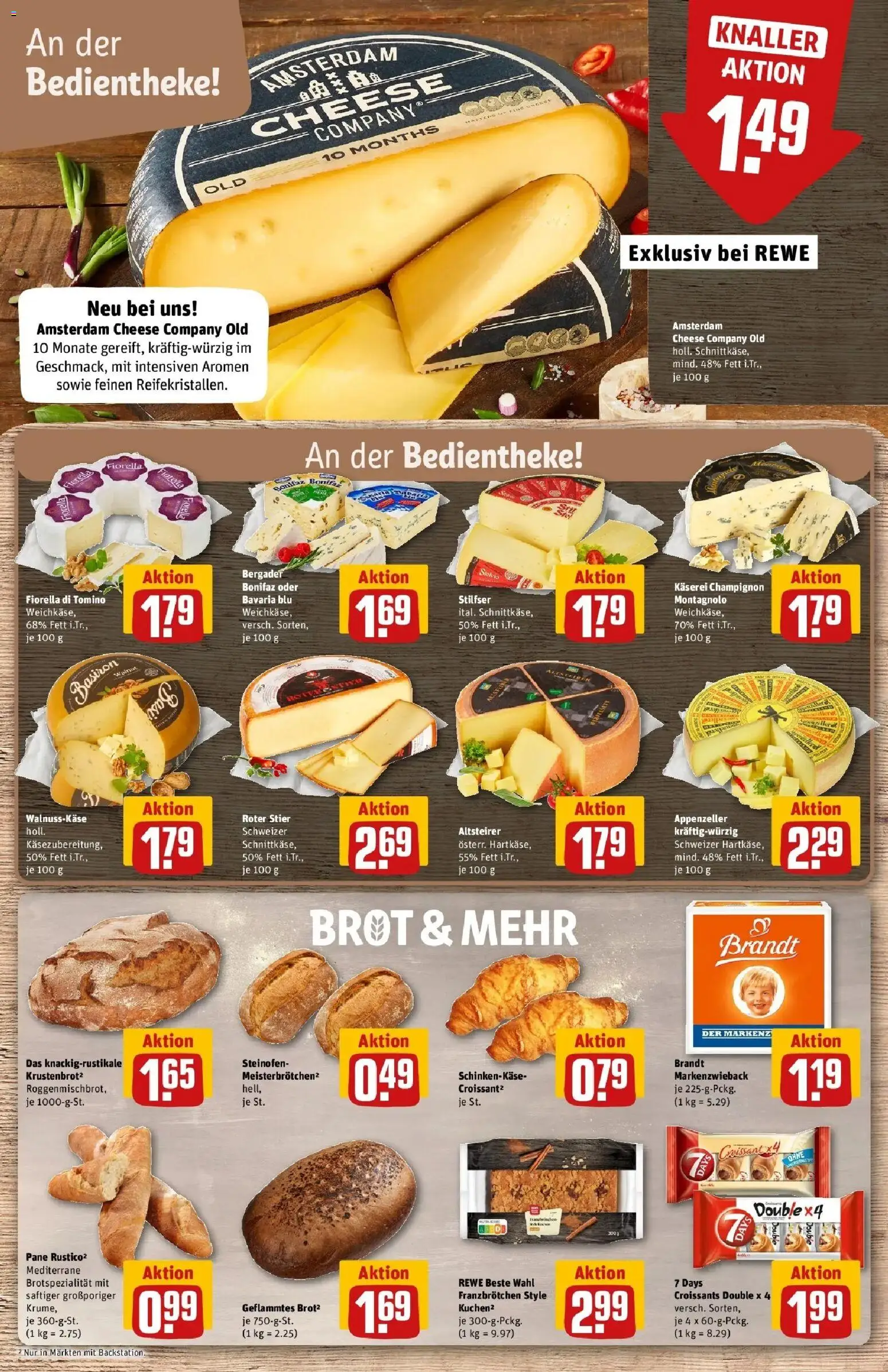 Rewe Prospekt Elsterwerda – gültig ab 27.07.2026 | Seite: 11 | Produkte: Pane, Brot
