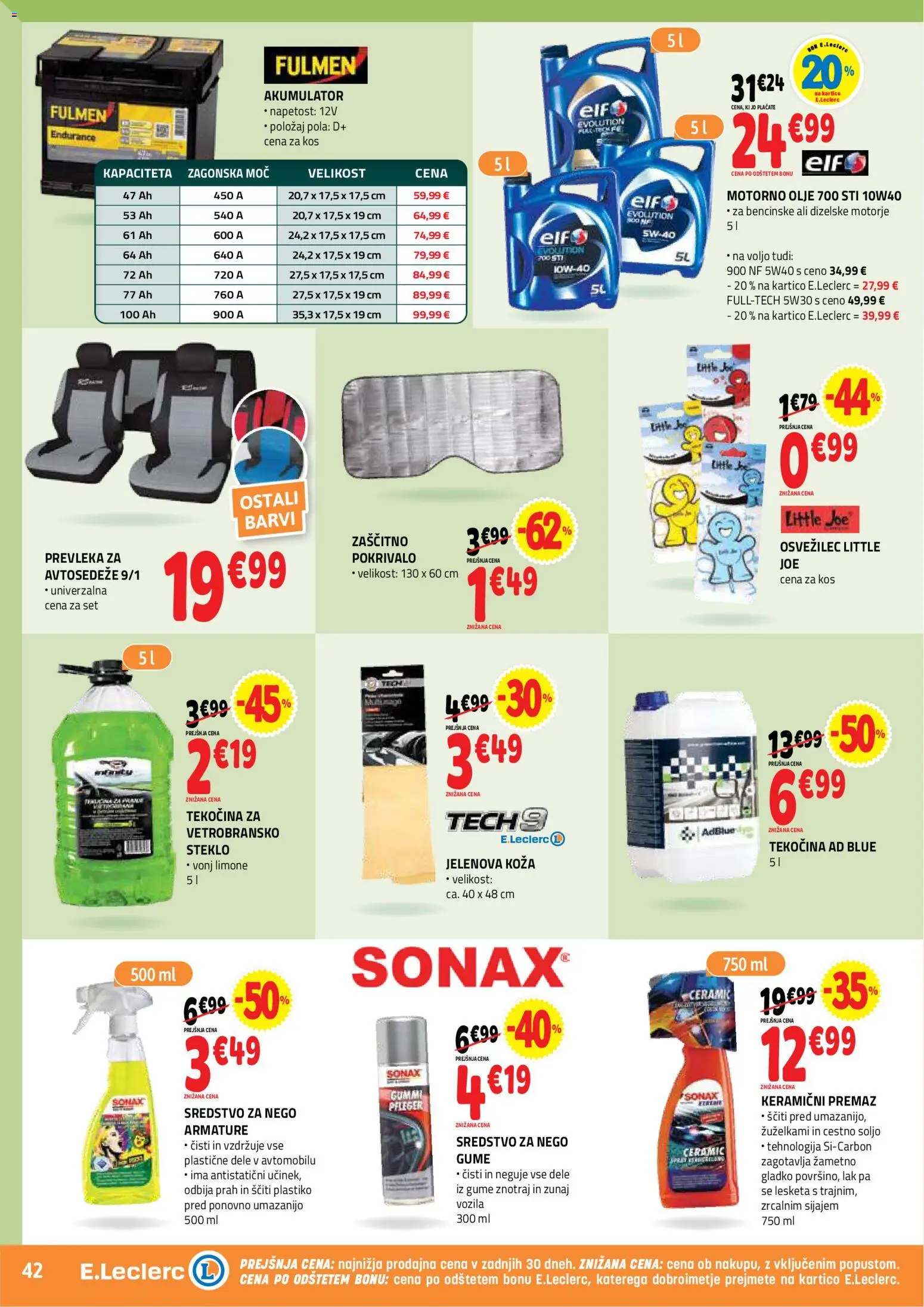 Novi E.leclerc katalog ponudbe – veljaven od 24.06.2026 | Stran: 42