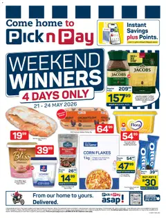 Pick n Pay specials catalogue – valid from 21.05.2026