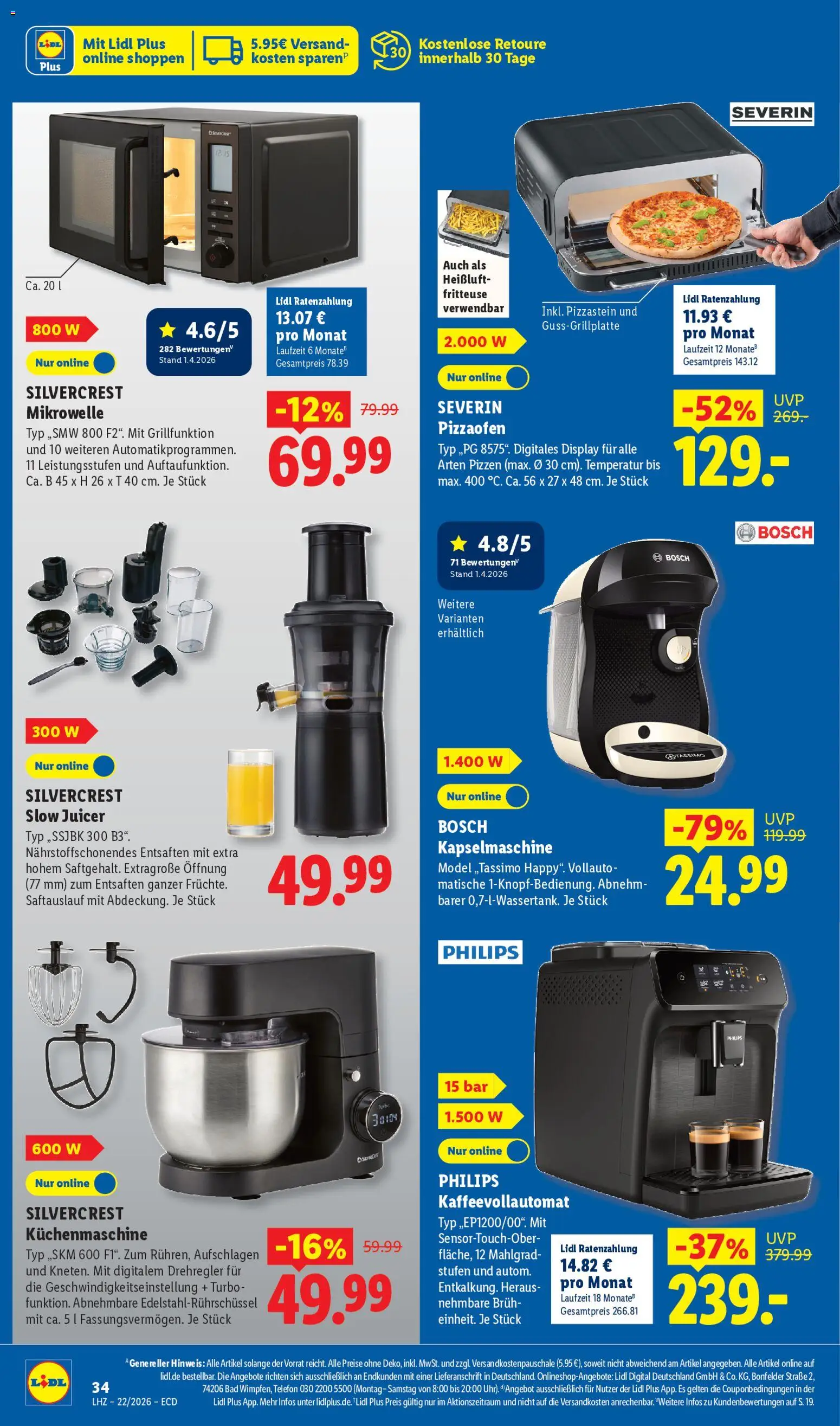 Lidl Německo leták od 25.05.2026 | Strana: 4 | Produkty: Telefon