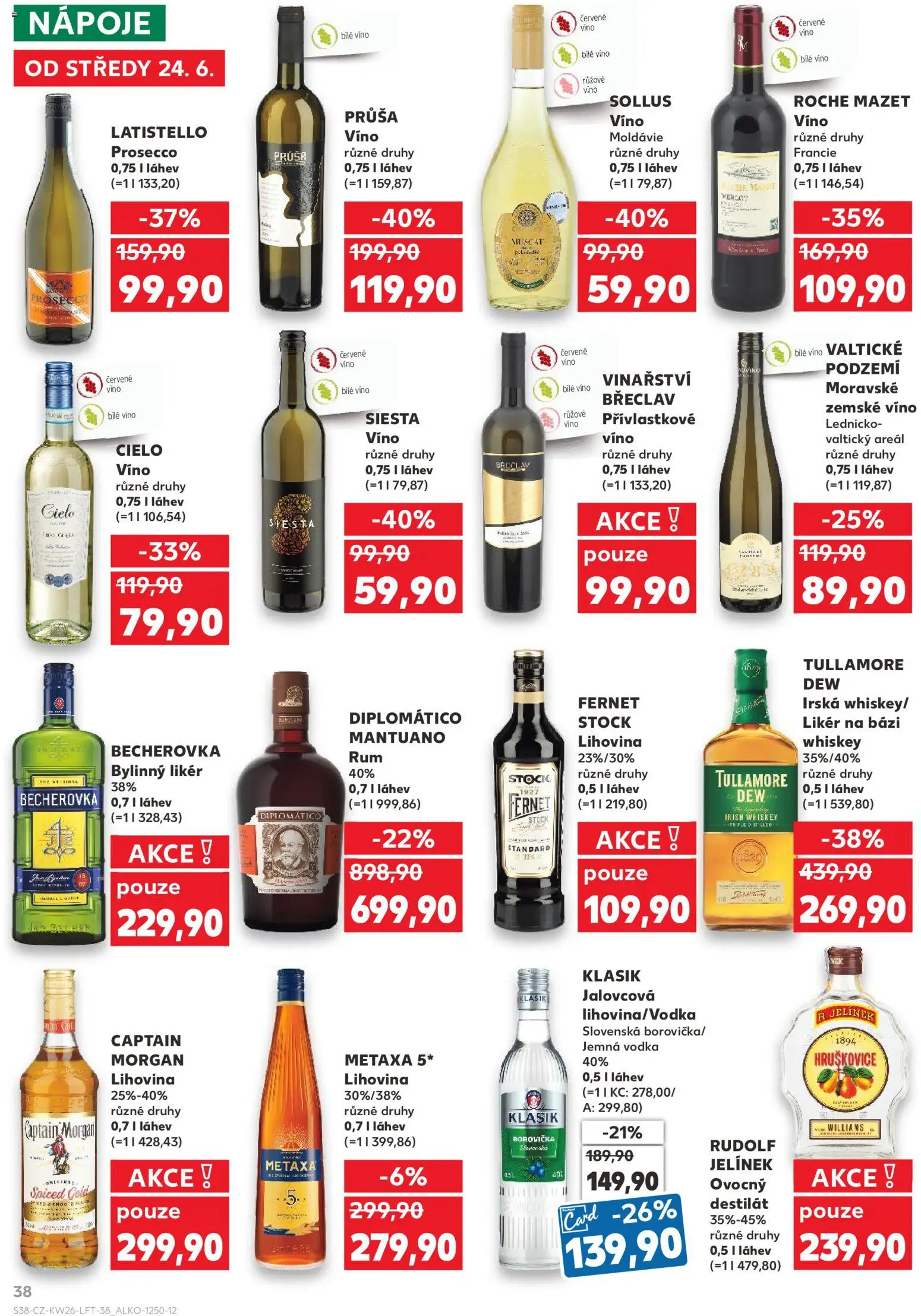 Kaufland leták - Plzeň od 24.06.2026 | Strana: 38