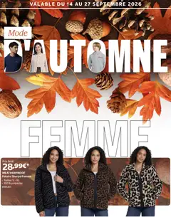 Costco - Prévisualisation de Costco Mode automne : femmes, hommes et enfants valide à partir de 14/09/2026