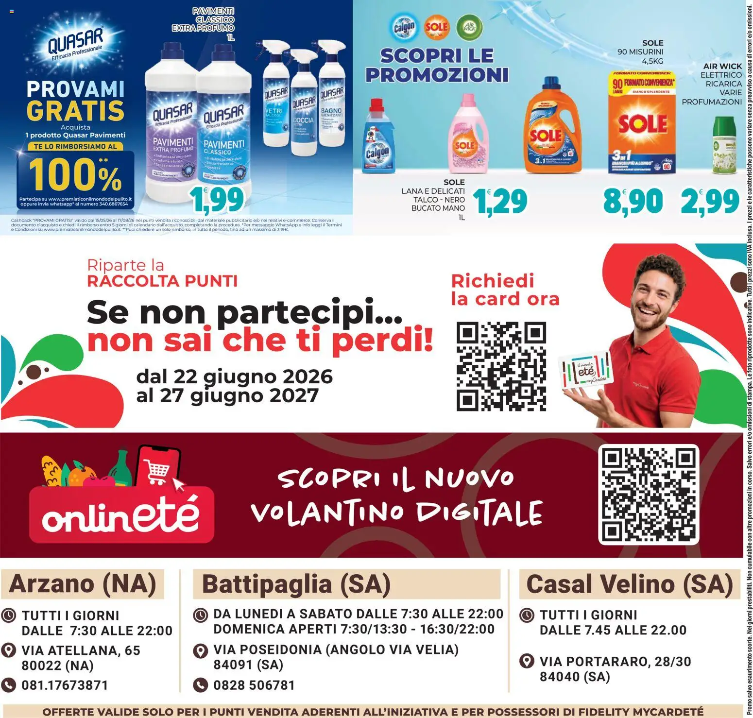 Volantino Eté del 01/09/2026 | Pagina: 24 | Prodotti: Tè, Talco, Bagno, Doccia