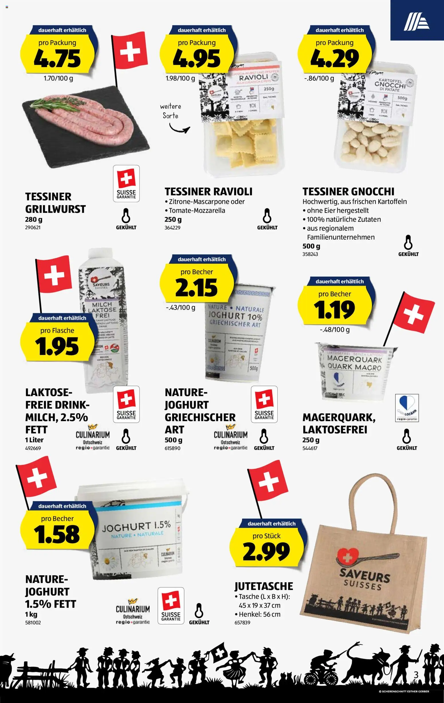 Aldi aktionen – gültig ab 30.07.2026 | Seite: 3 | Produkte: Milch, Joghurt, Eier, Kartoffeln