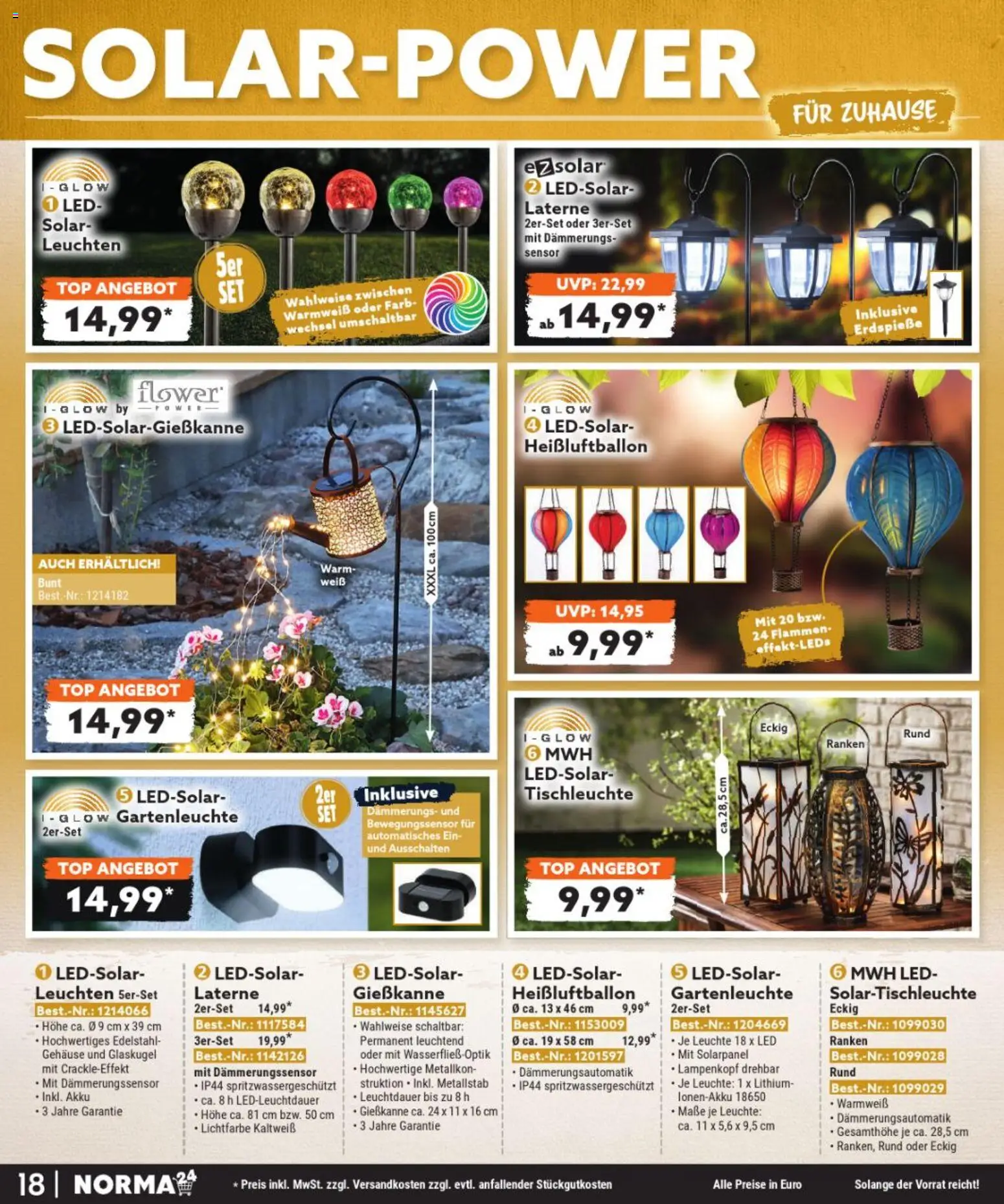 Norma Bestellmagazin September 2026 – gültig ab 01.09.2026 | Seite: 18