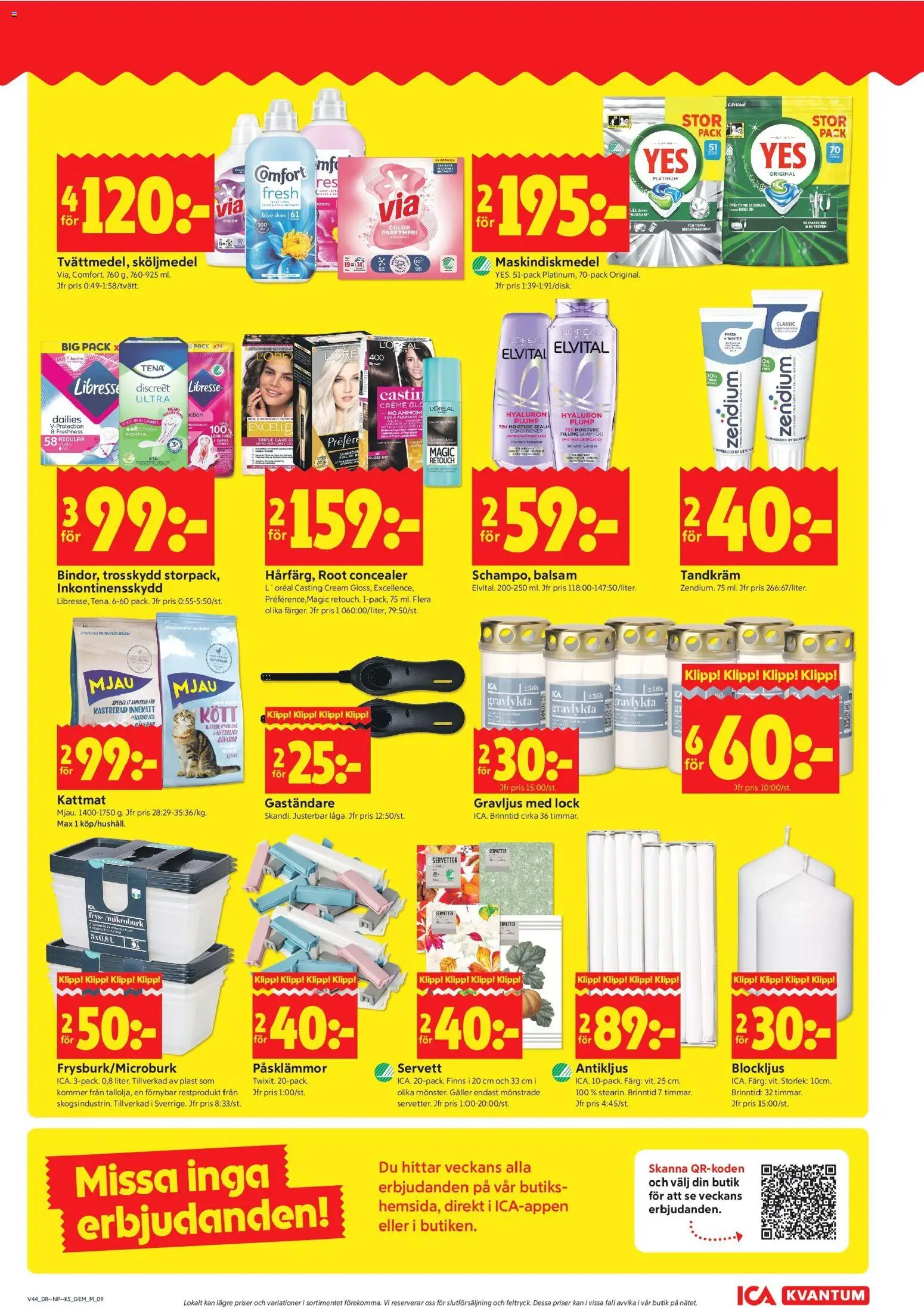 ICA Kvantum reklamblad aktuell från 26/10/2026 | Sida: 11