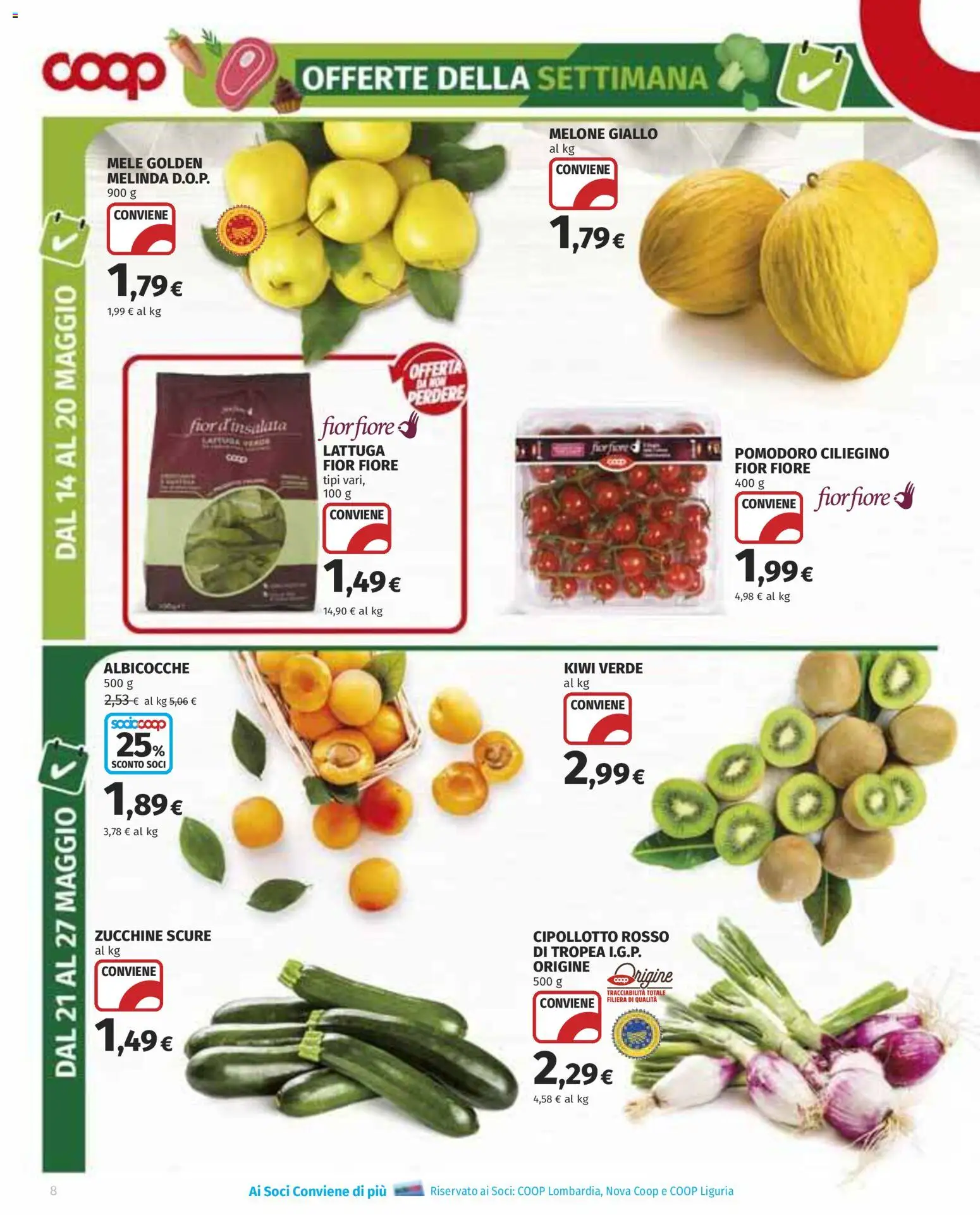 Volantino COOP del 14.05.2026 | Pagina: 8